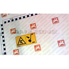 Autocollant pictogramme 448338 MD086 Amazone