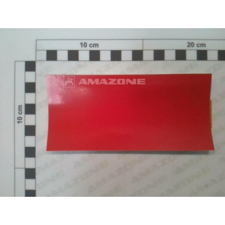 Autocollant rouge 70X150 Réf. MD092 - AMAZONE Autocollant rouge 70X150 Réf. MD092 - AMAZONE