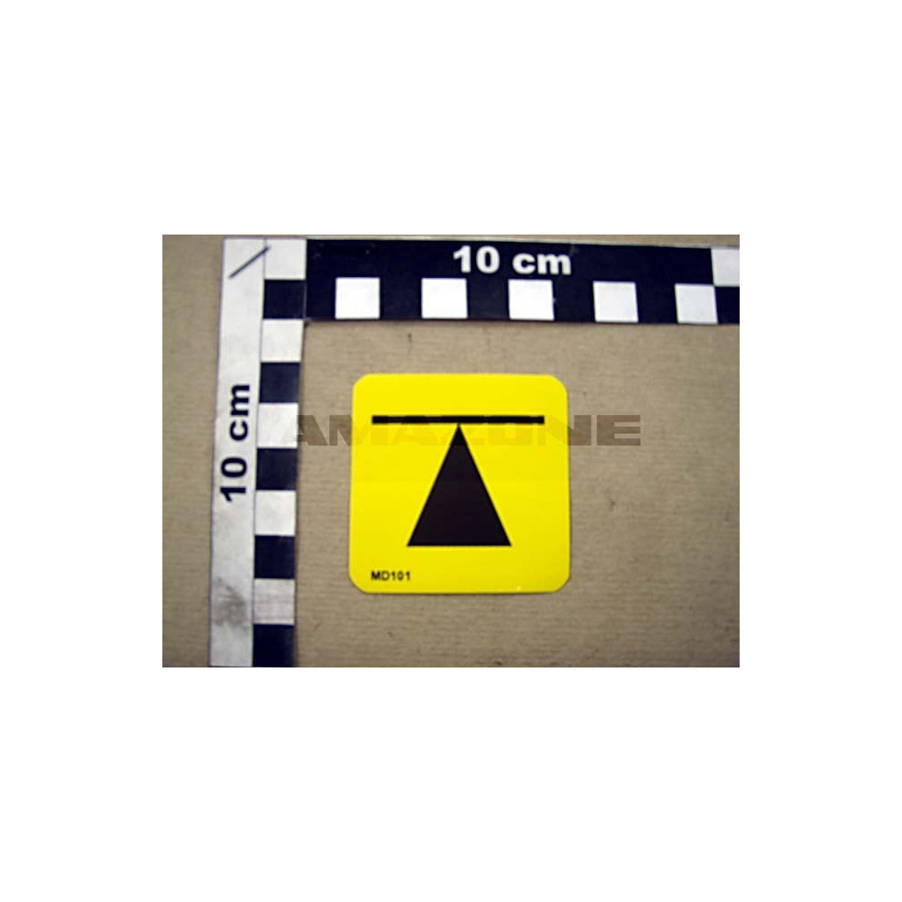 Autocollant "CLé + livre " MD101 Amazone