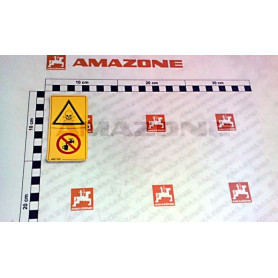 Autocollant EAU NON potable MD103 Amazone