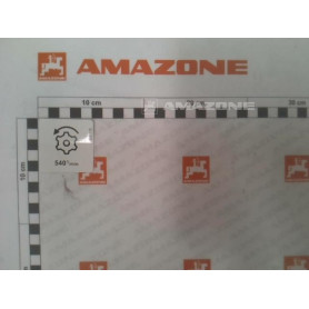 Autocollant 540 t/min MD116 Amazone