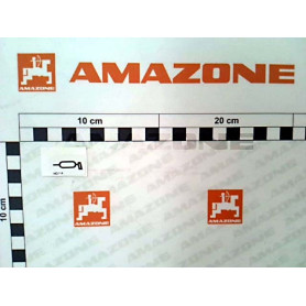 Autocollant graissage de verin MD114 Amazone