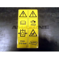 AUTOCOLLANT COMBI ASSURANCE Réf. MD123 AMAZONE AUTOCOLLANT COMBI ASSURANCE Réf. MD123 AMAZONE
