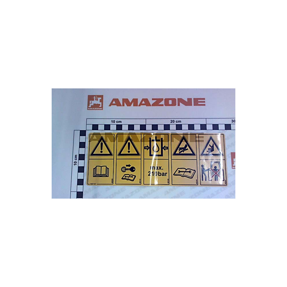 Autocollant MD095 MD096 MD097 MD102 MD151 Amazone