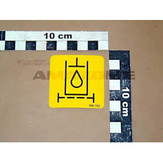 AUTOCOLLANT FILTRE HUILE UF/UG/UX Réf. MD153 AMAZONE AUTOCOLLANT FILTRE HUILE UF/UG/UX Réf. MD153 AMAZONE