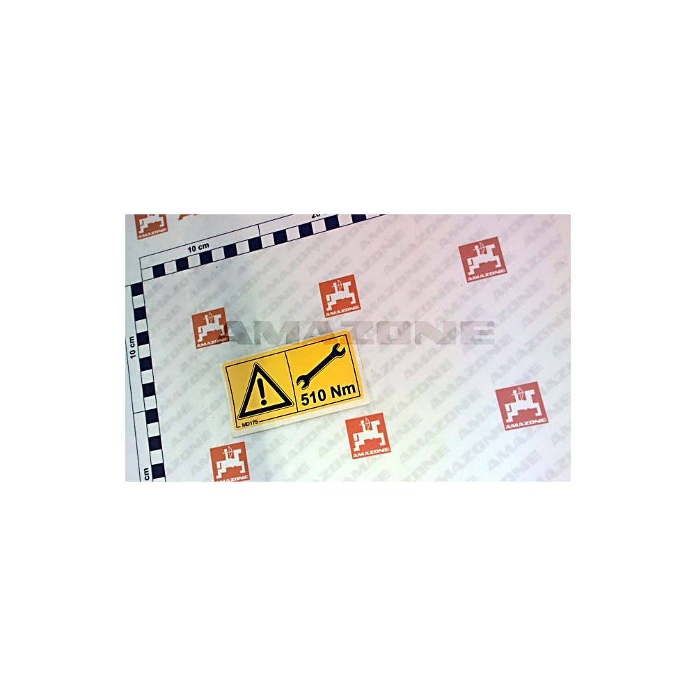 Autocollant serrage 500 NM MD175 Amazone