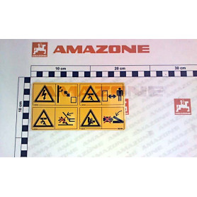 Autocollant risque blessure MD194 Amazone