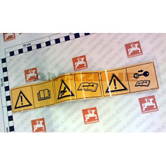 Autocollant instruction Réf. MD213 - AMAZONE Autocollant instruction Réf. MD213 - AMAZONE
