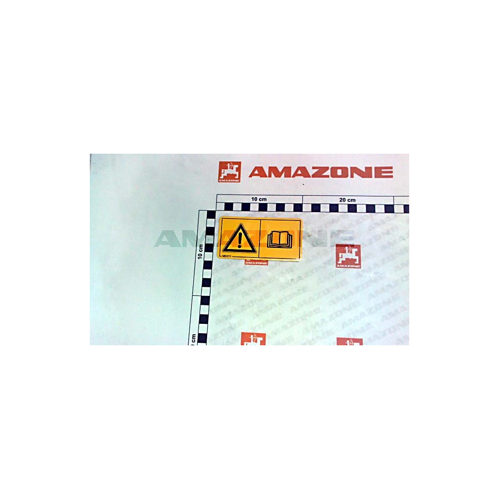 Autocollant d'informations MD211 Amazone