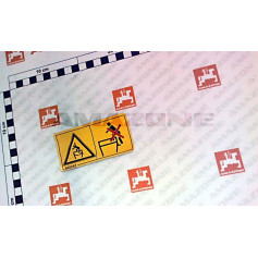 Autocollant danger Réf. MD242 - AMAZONE Autocollant danger Réf. MD242 - AMAZONE