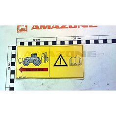 Autocollant d'information Réf. MD245 - AMAZONE Autocollant d'information Réf. MD245 - AMAZONE