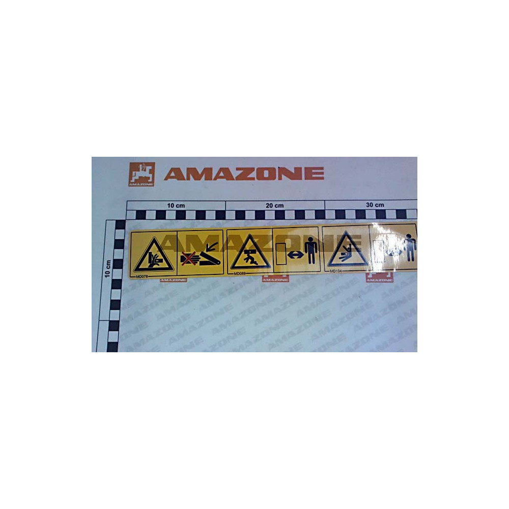 Autocollant danger MD259 Amazone