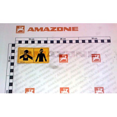 Autocollant securite Réf. MD265 - AMAZONE Autocollant securite Réf. MD265 - AMAZONE