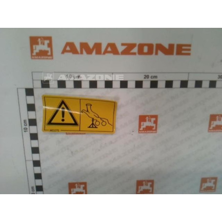 Autocollant avertissement bequ Réf. MD275 - AMAZONE