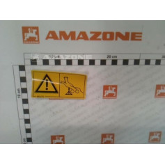 Autocollant avertissement bequ Réf. MD275 - AMAZONE