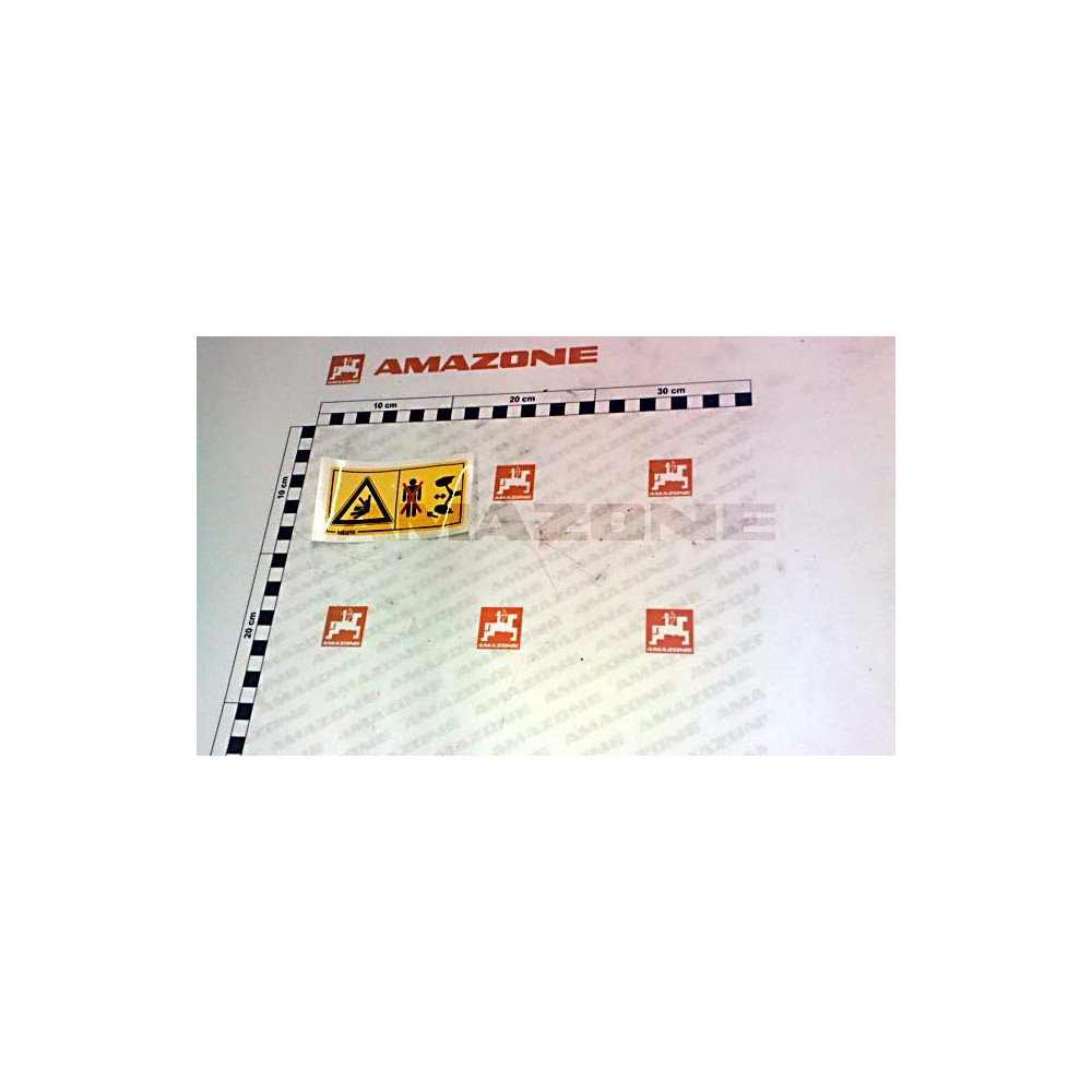 Autocollant rotation et orientation MD270 Amazone