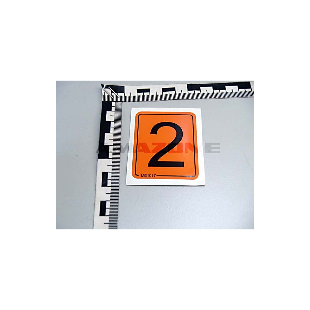 Autocollant graduation N°2 ME1017 Amazone