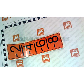 Autocollant cirrus 03 6M ME1015 Amazone