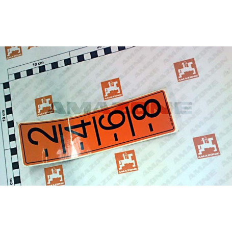 AUTOCOLLANT CIRRUS 03 6M Réf. ME1015 AMAZONE