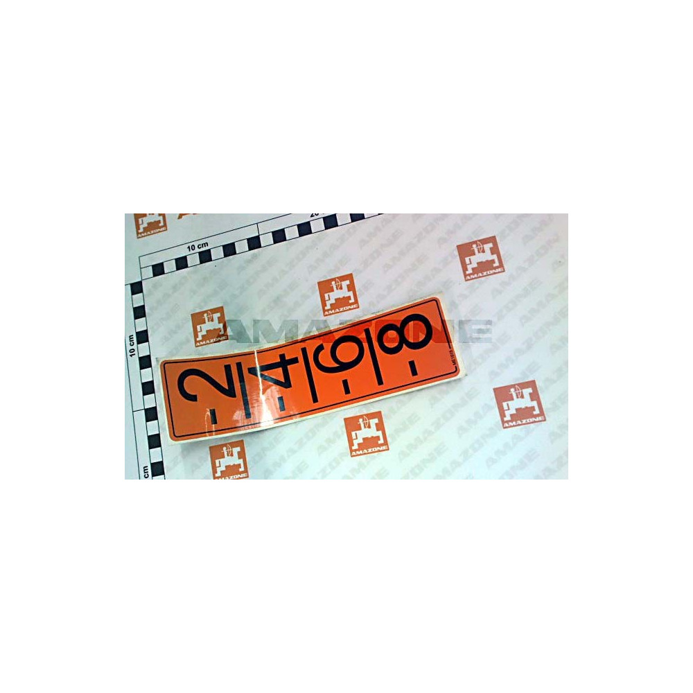 Autocollant cirrus 03 6M ME1015 Amazone