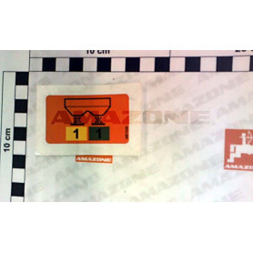 Autocollant ME1025 Amazone