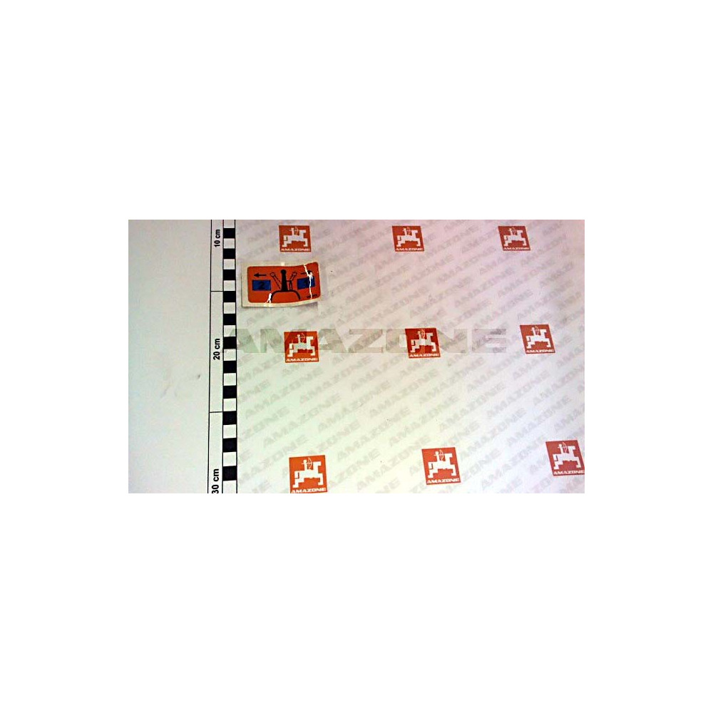 Autocollant raccordement ME1053 Amazone