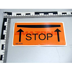 Autocollant "STOP" Réf. ME1076 - AMAZONE Autocollant "STOP" Réf. ME1076 - AMAZONE
