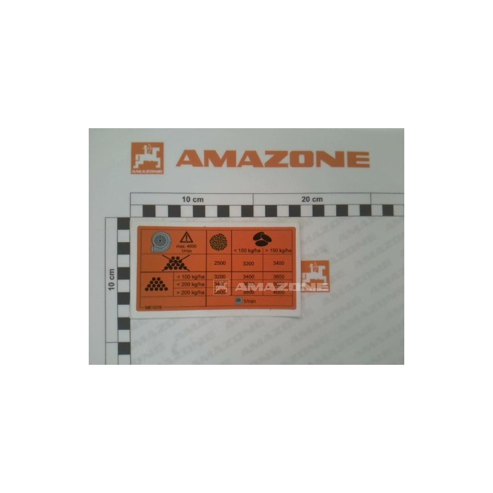 Autocollant cirrus ME1078 Amazone