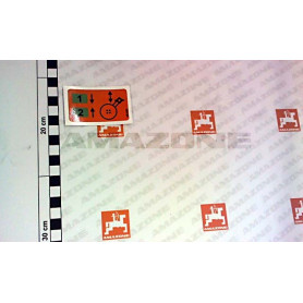 Autocollant ME1083 Amazone