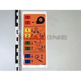 Autocollant ME1097 Amazone