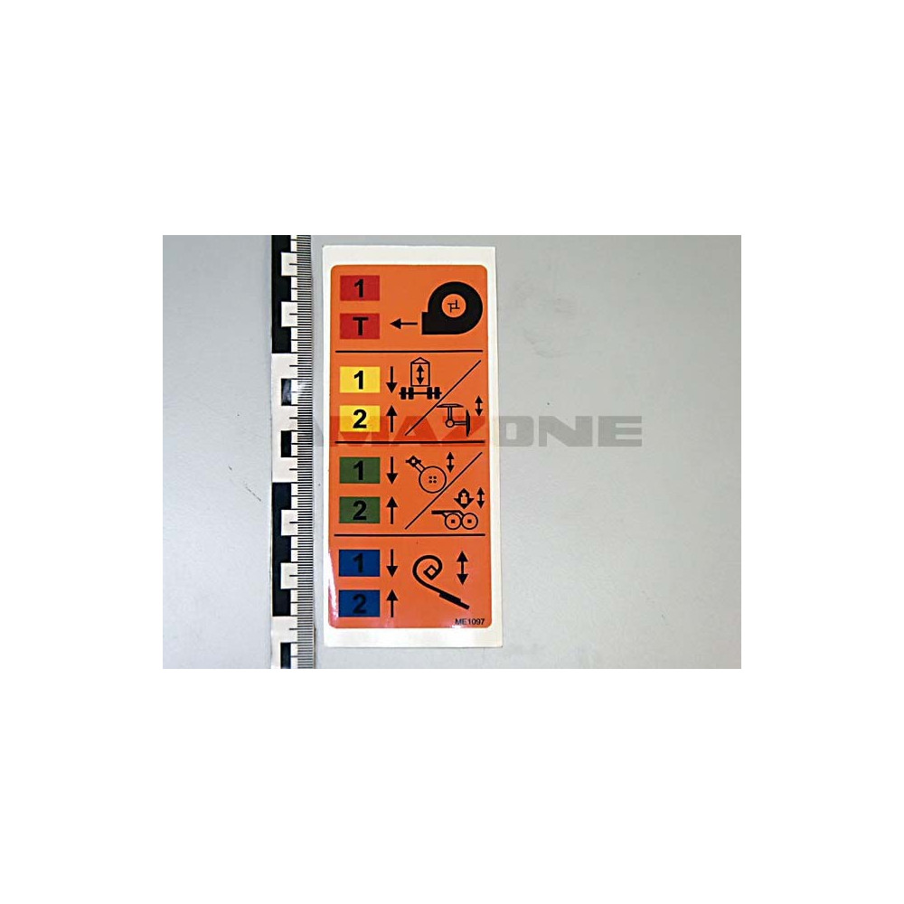 Autocollant ME1097 Amazone