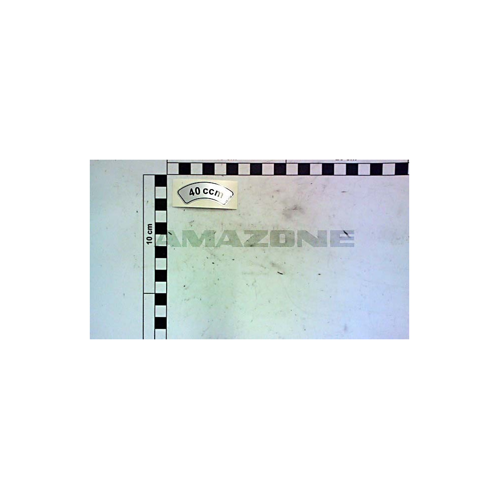 Autocollant 40 CCM ADP ME1106 Amazone
