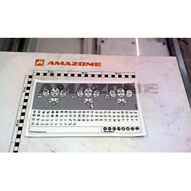 Autocollant fonction amapilot+ ME1178 Amazone