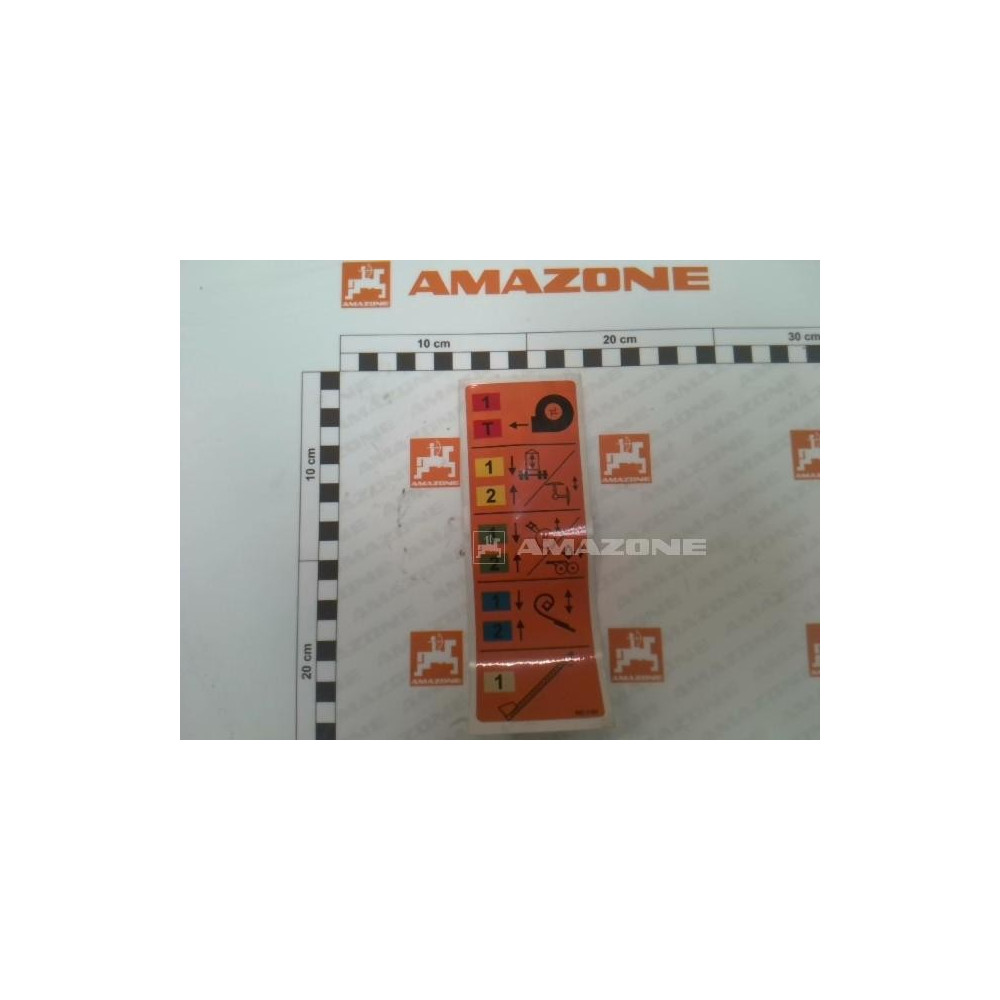 Autocollant prise HYD ME1184 Amazone
