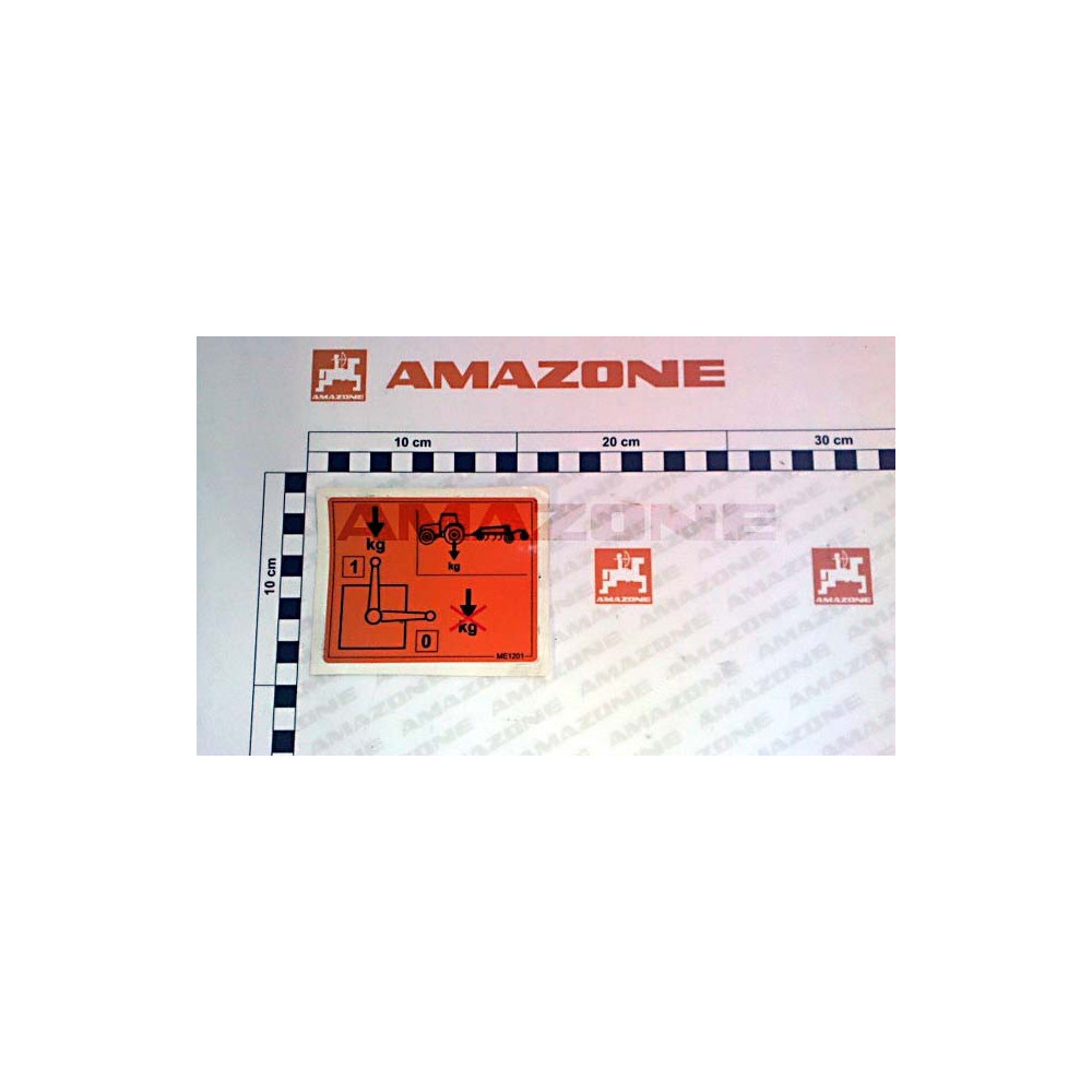 Autocollant ME1201 Amazone