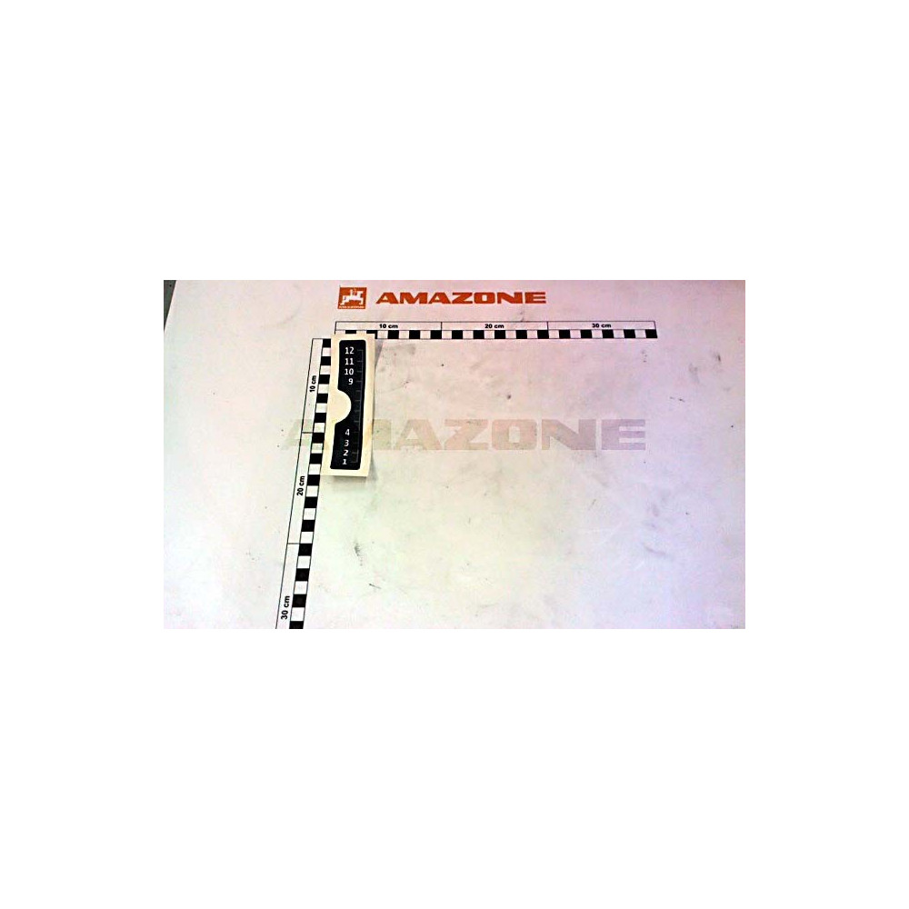 Autocollant niveau lame niveleuse ME1219 Amazone