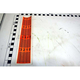 Autocollant de reglage ME1224 Amazone