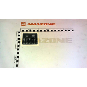 Autocollant rapport pignon KG01 ME1254 Amazone