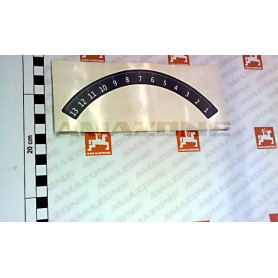 Autocollant echelle gradué d.cataya ME1277 Amazone
