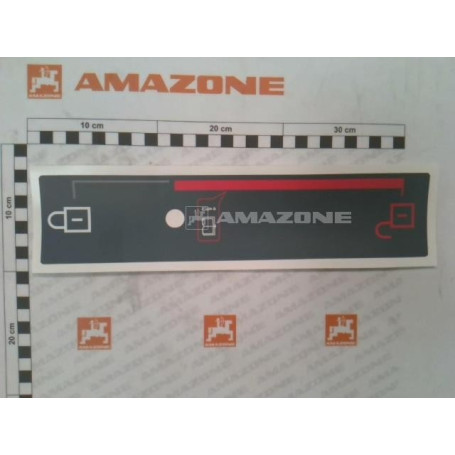 Autocollant de verouillage UF02 Réf. ME1289 - AMAZONE Autocollant de verouillage UF02 Réf. ME1289 - AMAZONE