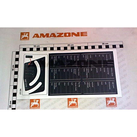 Autocollant tableau cataya Réf. ME1347 - AMAZONE Autocollant tableau cataya Réf. ME1347 - AMAZONE