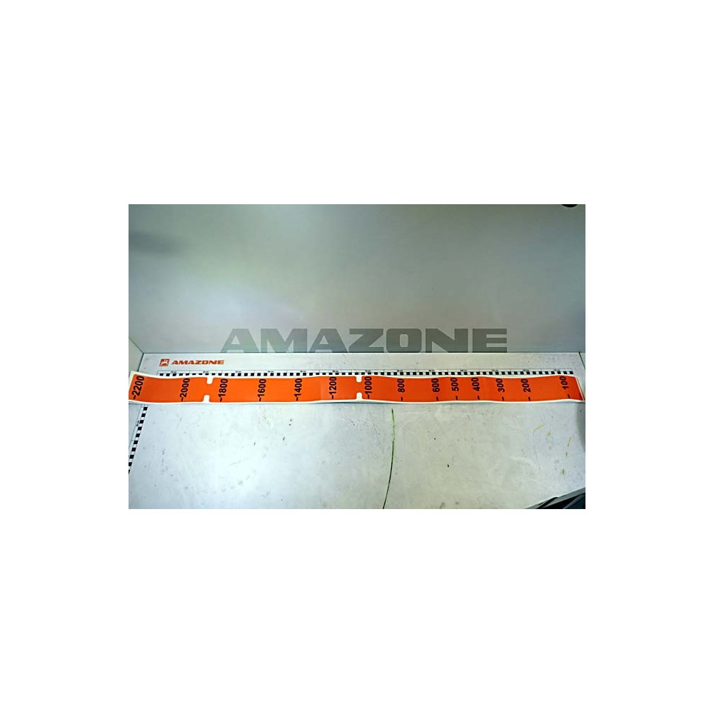 Autocollant niveau tremie avant ME1393 Amazone
