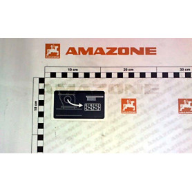 Autocollant nettoyage dosage ME1405 Amazone