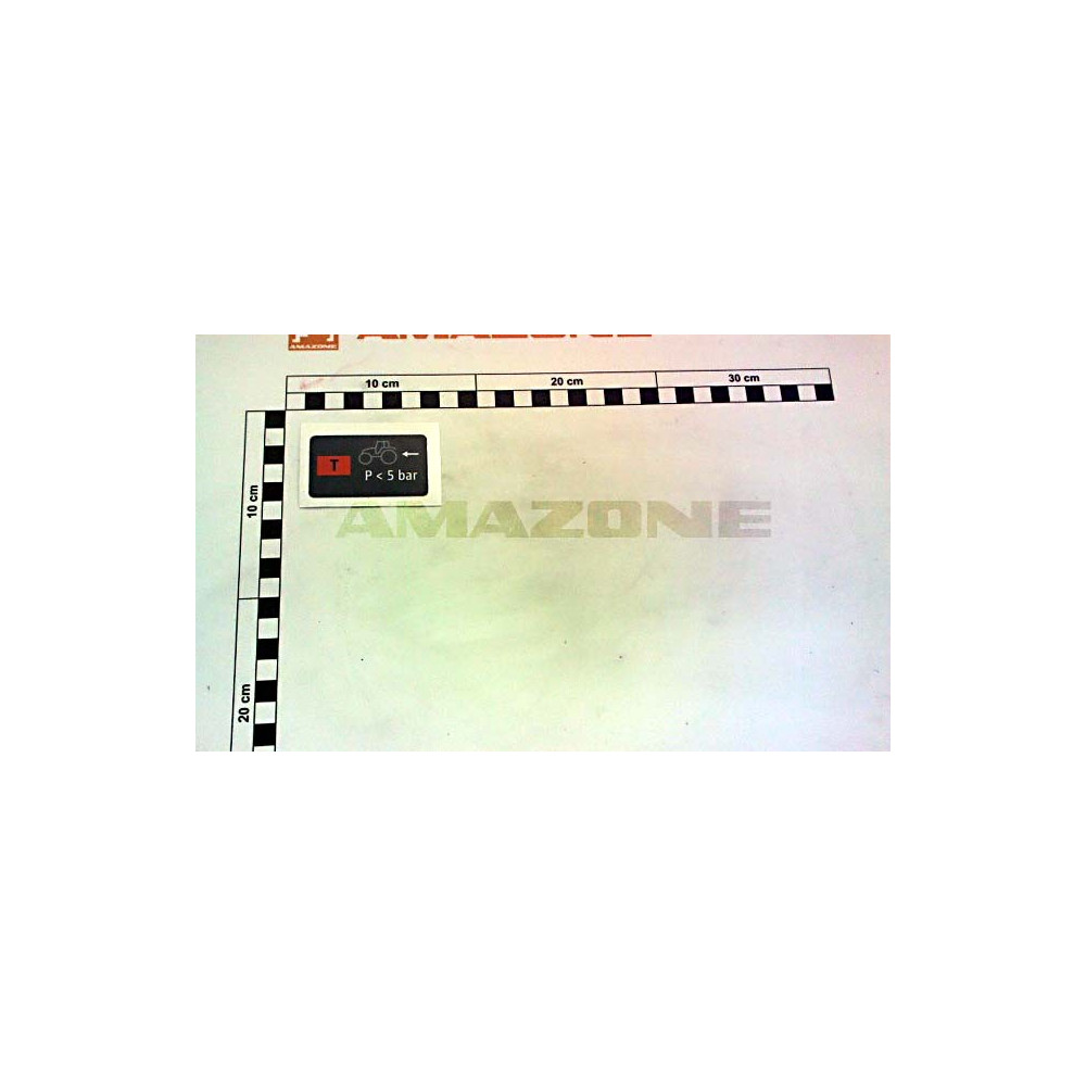 Autocollant retour libre ME1429 Amazone