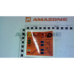 Autocollant Réf. ME1448 - AMAZONE Autocollant Réf. ME1448 - AMAZONE