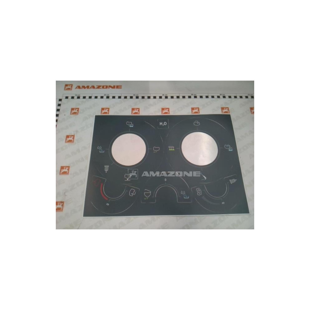 Autocollant van.vario refoul. gris ME1480 Amazone