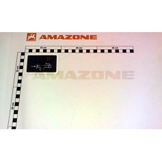 Autocollant blocage pied d'appui Réf. ME1493 - AMAZONE Autocollant blocage pied d'appui Réf. ME1493 - AMAZONE