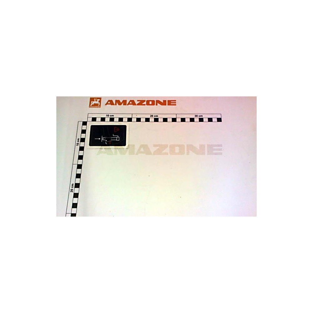Autocollant blocage pied d'appui ME1493 Amazone