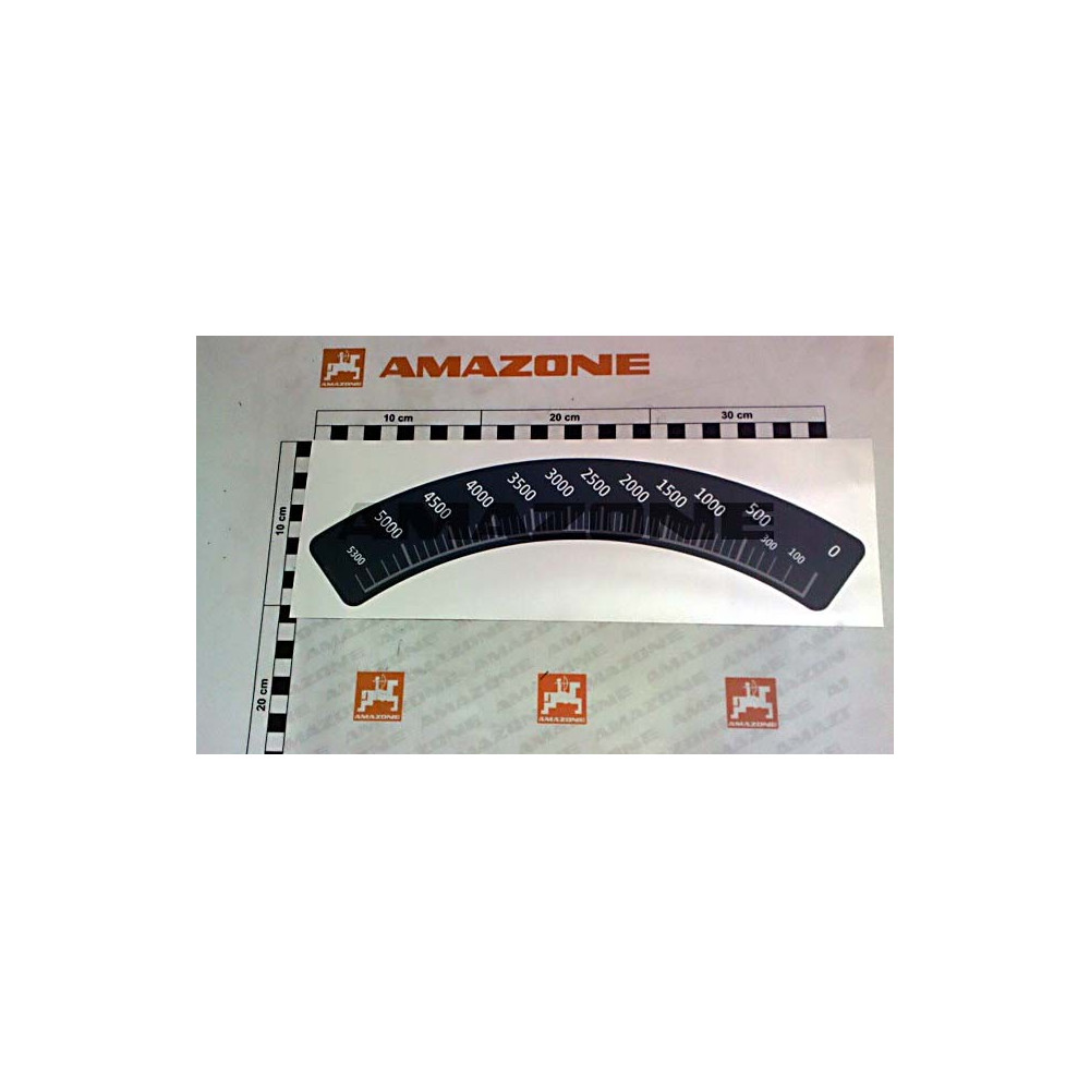 Autocollant jauge UX5200 ME1485 Amazone