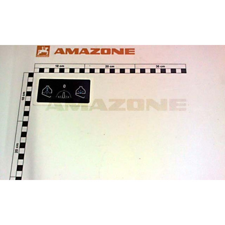 Autocollant nettoyage/bidon de rinc Réf. ME1491 - AMAZONE